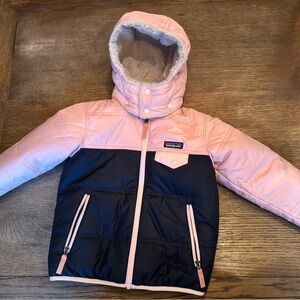 Patagonia Two-Tone Pink and Navy Jacket
